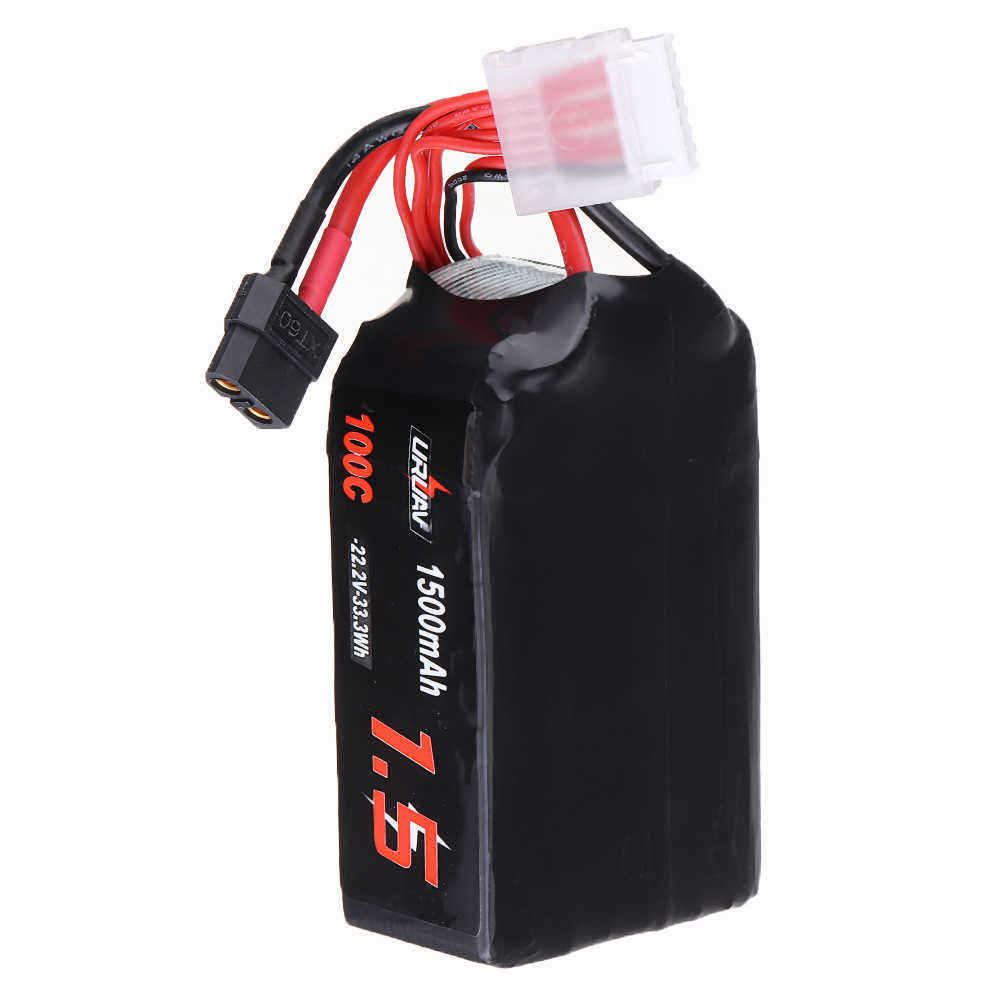 URUAV-222V-1500mAh-100C-6S-Lipo-Battery-XT60-Plug-for-FPV-RC-Drone-1403004