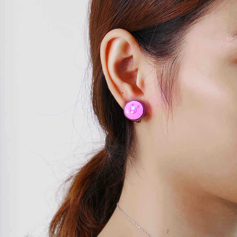 Unisex-Funny-Button-Led-Ear-Clip-Halloween-Christmas-Party-Earrings-Gift-Accessories-1204950