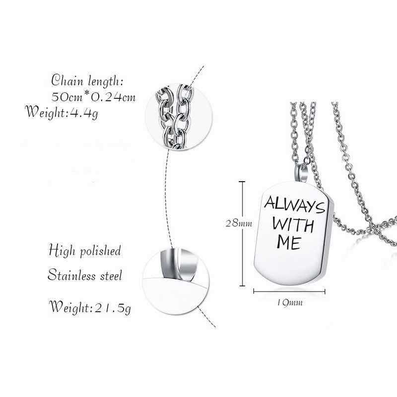 Unisex-Stainless-Steel-Simple-Letter-Open-Detachable-Pendant-Necklace-Jewelry-Gift-Decoration-1241961