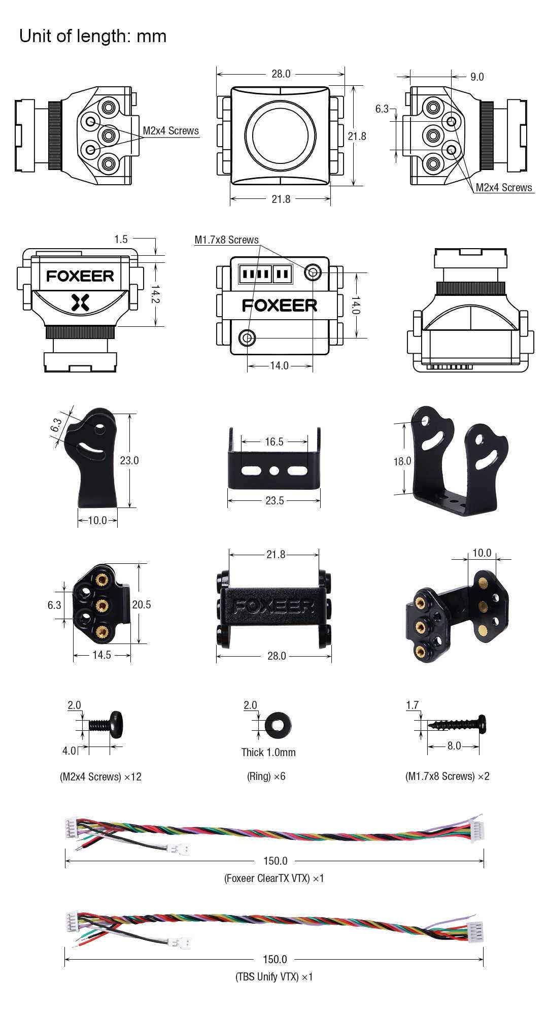 Upgraded-Foxeer-Falkor-1200TVL-13-CMOS-MiniFull-Size-FPV-Camera-16943-PALNTSC-Switchable-GWDR-1360783