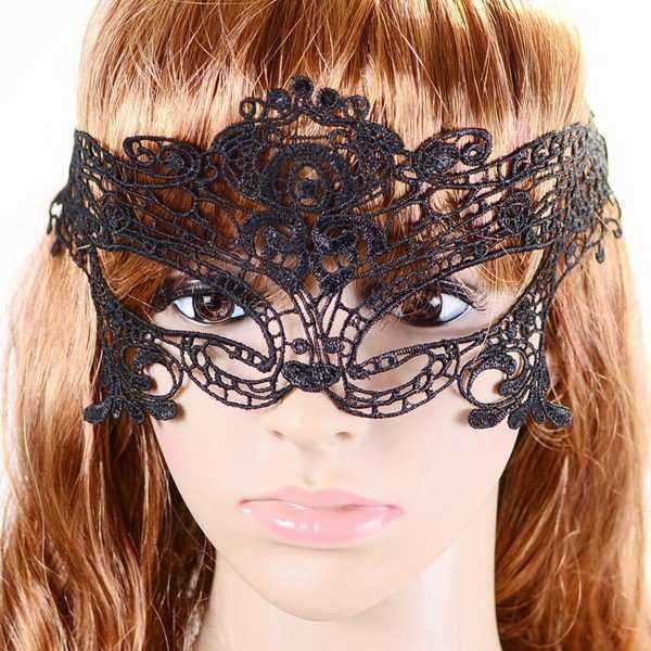 Venetian-Sexy-Black-Hollow-Lace-Eye-Mask-Party-Masquerade-Mask-952529