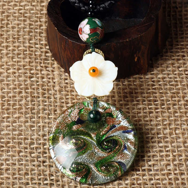 Vintage-Colored-Glass-Necklace-Long-Style-Flower-Necklace-For-Women-1419284