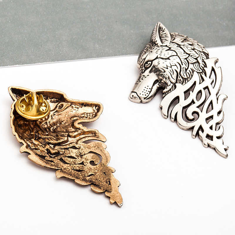 Vintage-Copper-Alloy-Wolf-Totem-Head-Brooch-Pin-Retro-Badge-Gift-for-Men-1240997