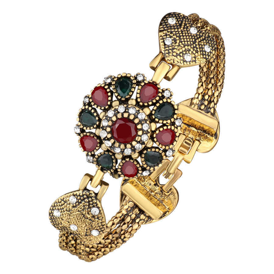 Vintage-Cuff-Gold-Bracelet-Colorful-Crystal-Resin-Double-Hearts-Bangle-Ethnic-Jewelry-for-Women-1339278