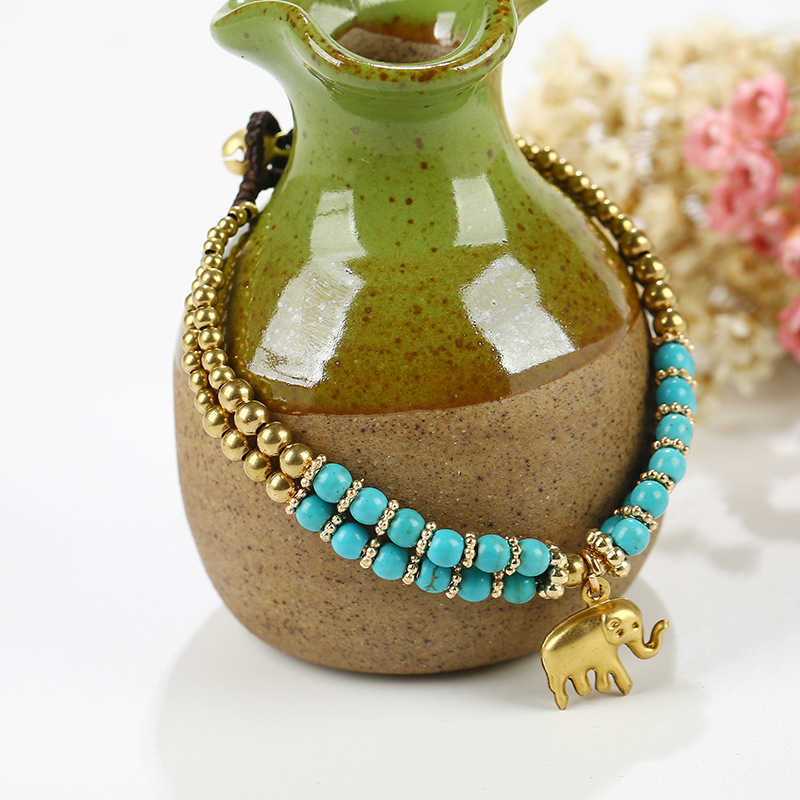 Vintage-Elephant-Pendant-Colorful-Beads-Bangle-Hand-wove-Adjustable-Bracelet-for-Women-1259178