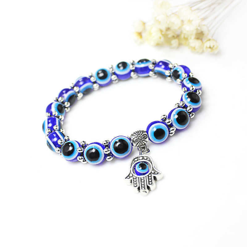 Vintage-Resin-Fatima-Hand-Blue-Eyes-Beads-Trendy-Elastic-Bracelet--for-Women-1215120