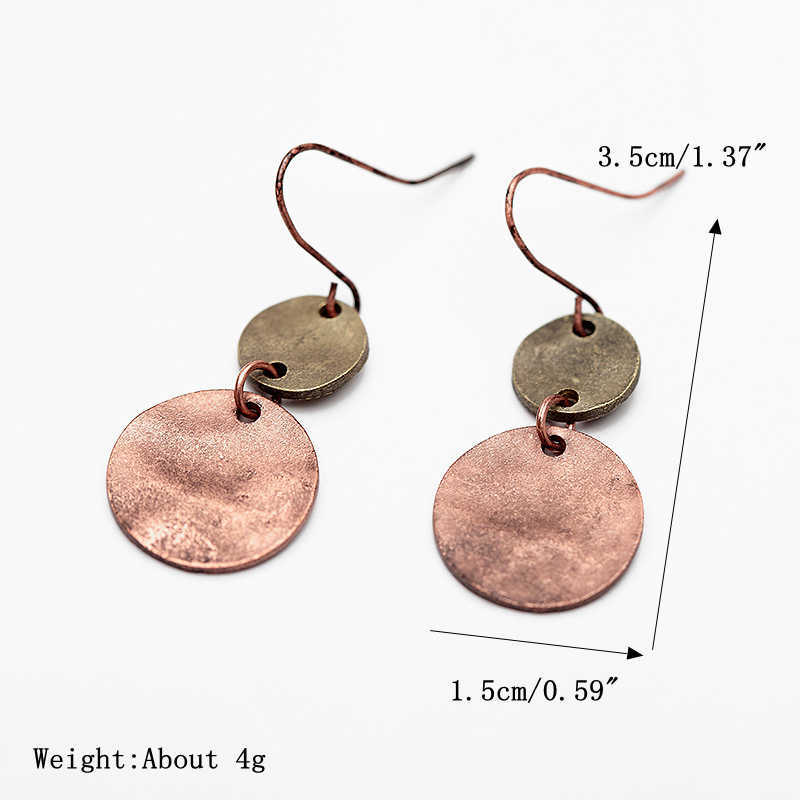 Vintage-Simple-Circle-Wafer-Rugged-Bronze-Ear-Drop-Jewelry-for-Women-1141681