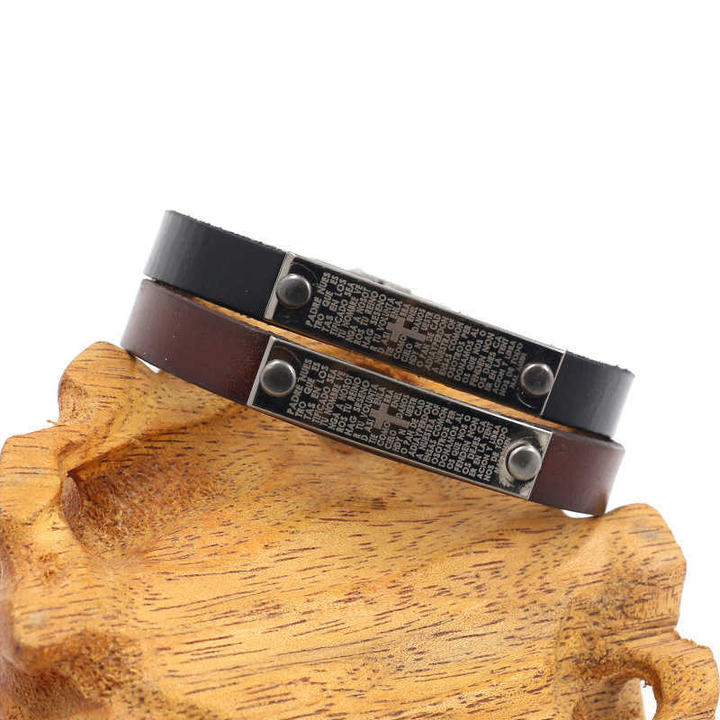 Vintage-Unisex-Genuine-Leather-Wristband-Bangle-Cross-Bible-Bracelets-1231812