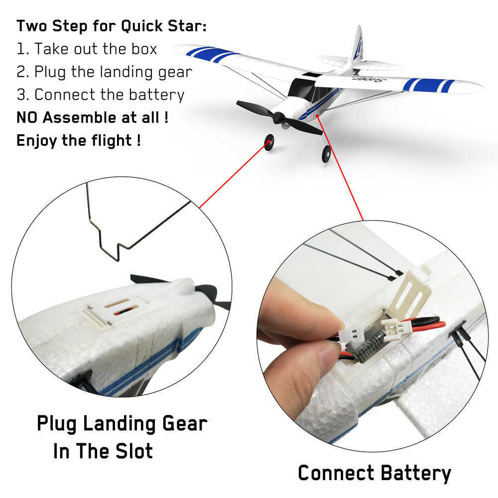 VolanteX-Super-Cub-500-761-3-500mm-Wingspan-Beginner-Self-stabilizing-Stunt-RC-Airplane-Fixed-Wing-w-1552375