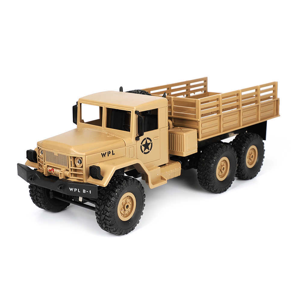 WPL-B16-116-24G-6WD-Military-Truck-Crawler-Off-Road-RC-Car-With-Light-RTR-1291064