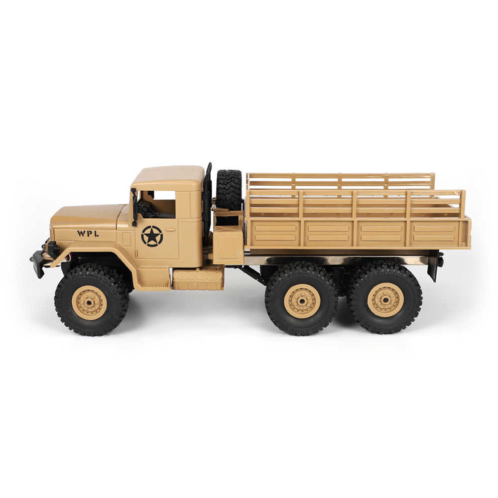 WPL-B16-116-24G-6WD-Military-Truck-Crawler-Off-Road-RC-Car-With-Light-RTR-1291064