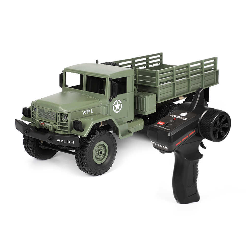 WPL-B16-116-24G-6WD-Military-Truck-Crawler-Off-Road-RC-Car-With-Light-RTR-1291064