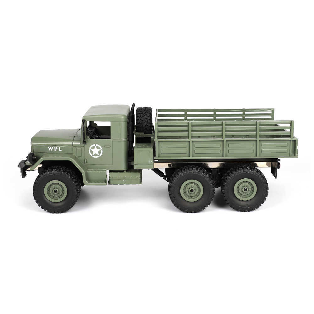 WPL-B16-116-24G-6WD-Military-Truck-Crawler-Off-Road-RC-Car-With-Light-RTR-1291064