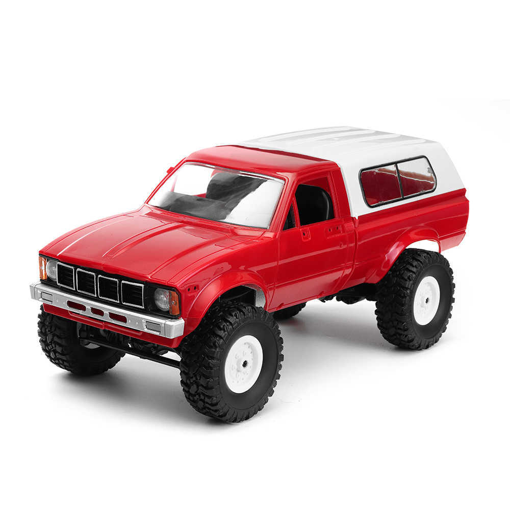 WPL-C24-116-Kit-4WD-24G-Military-Truck-Buggy-Crawler-Off-Road-RC-Car-2CH-Toy-1291830