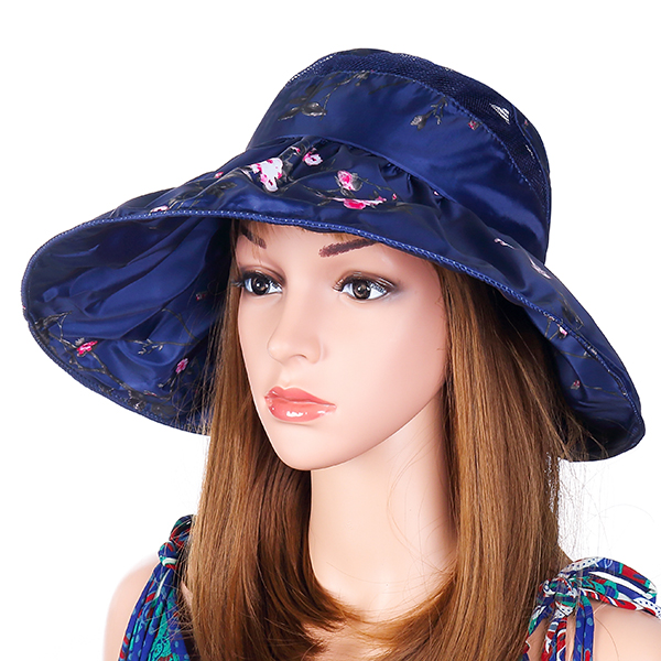 Women-Summer-Wide-Brim-Sunscreen-Hats-Foldable-Mesh-Breathable-Sun-Hat-1274821