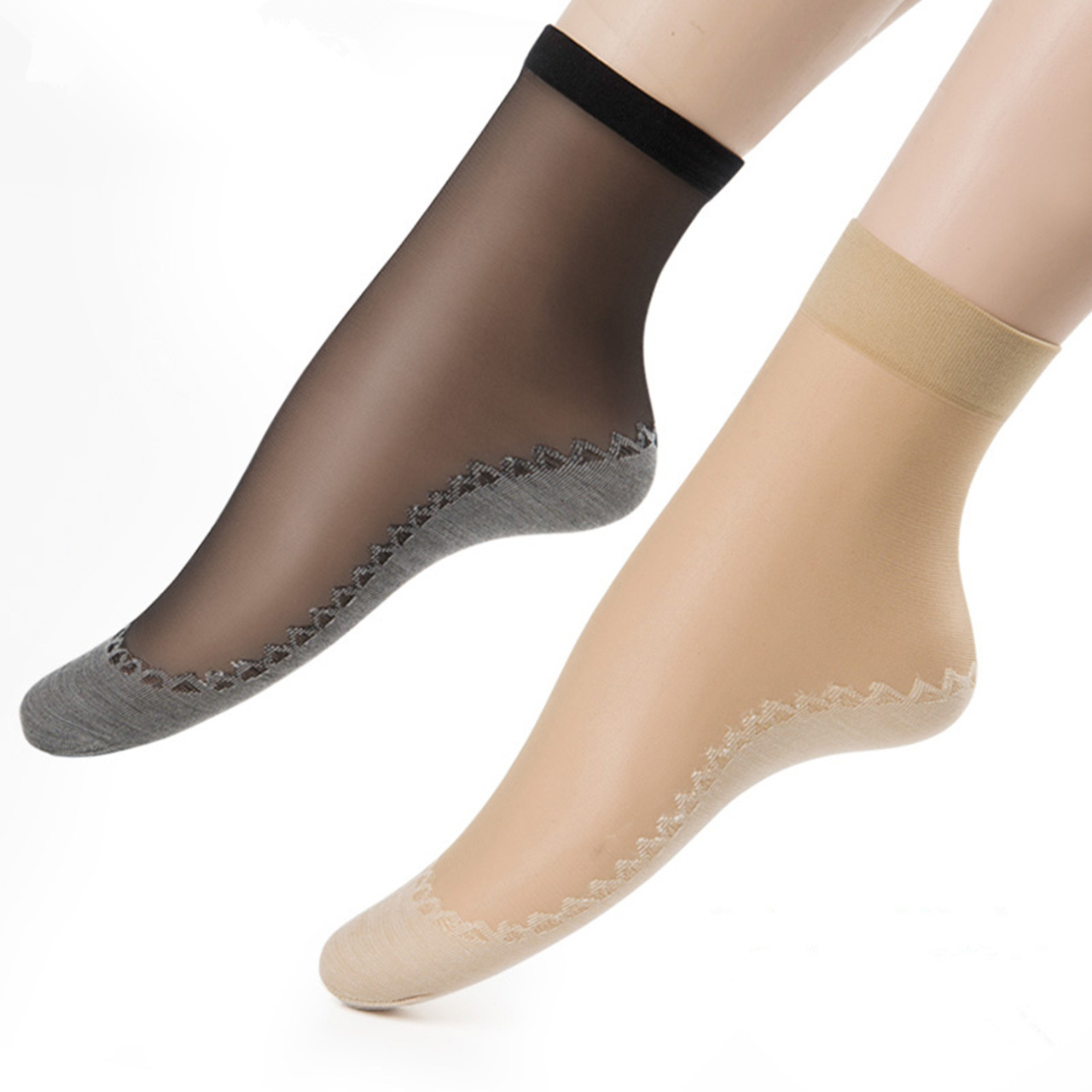 Women-Velvet-Cotton-Bottom-Short-Sock-Non-slip-Feet-Massage-Comfortable-Breathable-Socks-1134146