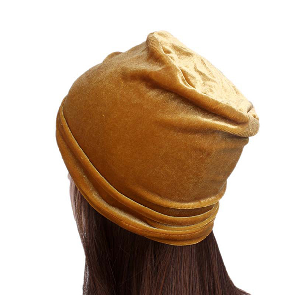 Women-Vintage-Muslim-Flower-Pleated-Velvet-Turban-Hat-Casual-Chemotherapy-Beanie-Cap-1265404