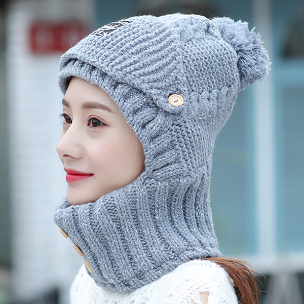 Women-Windproof-Thicken-Knit-Hat-Scarf-Face-Mask-Set-Vintage-Earmuffs-Beanie-Cap-1240248