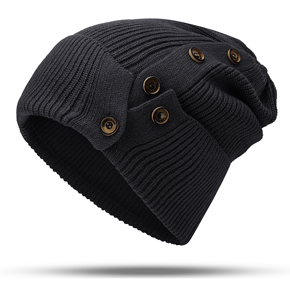 Women-Winter-Warm-Button-Ski-Knit-Beanie-Hat-Thicken-Windproof-Earmuffs-Skull-Cap-1385095