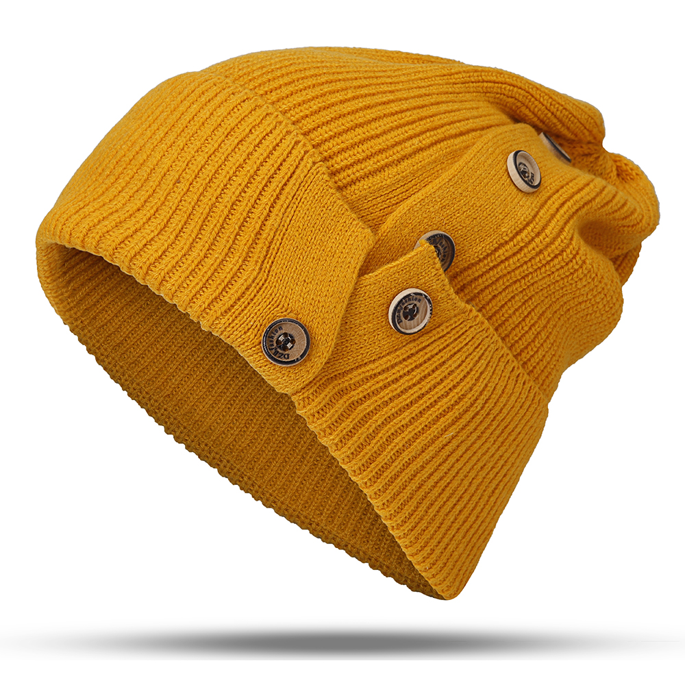 Women-Winter-Warm-Button-Ski-Knit-Beanie-Hat-Thicken-Windproof-Earmuffs-Skull-Cap-1385095