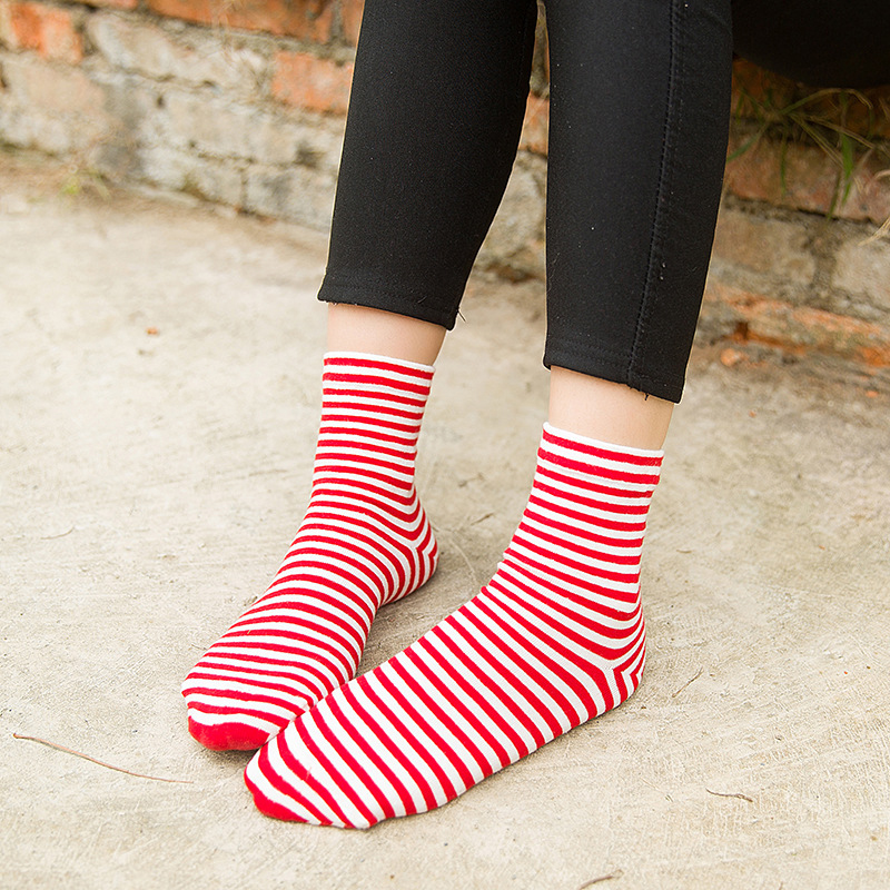 Women-Winter-Warm-Cotton-Striped-Tube-Socks-Outdoor-Deodorization-Durable-Ankle-Sock-1360687