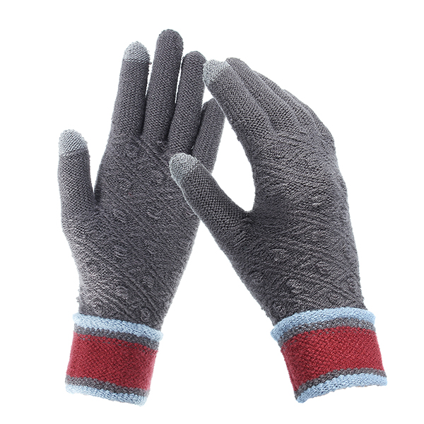 Women-Winter-Warm-Full-finger-Gloves-Knitted-Thicken-Outdoor-Sport-Mittens-1211119