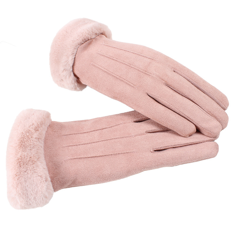 Women-Winter-Warm-Thick-Plus-Velvet-Lined-Suede-Glove-Windproof-Cycling-Touch-Screen-Gloves-1352326