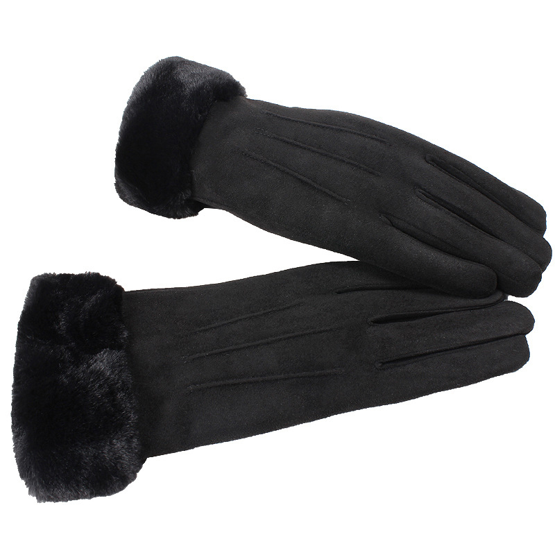 Women-Winter-Warm-Thick-Plus-Velvet-Lined-Suede-Glove-Windproof-Cycling-Touch-Screen-Gloves-1352326