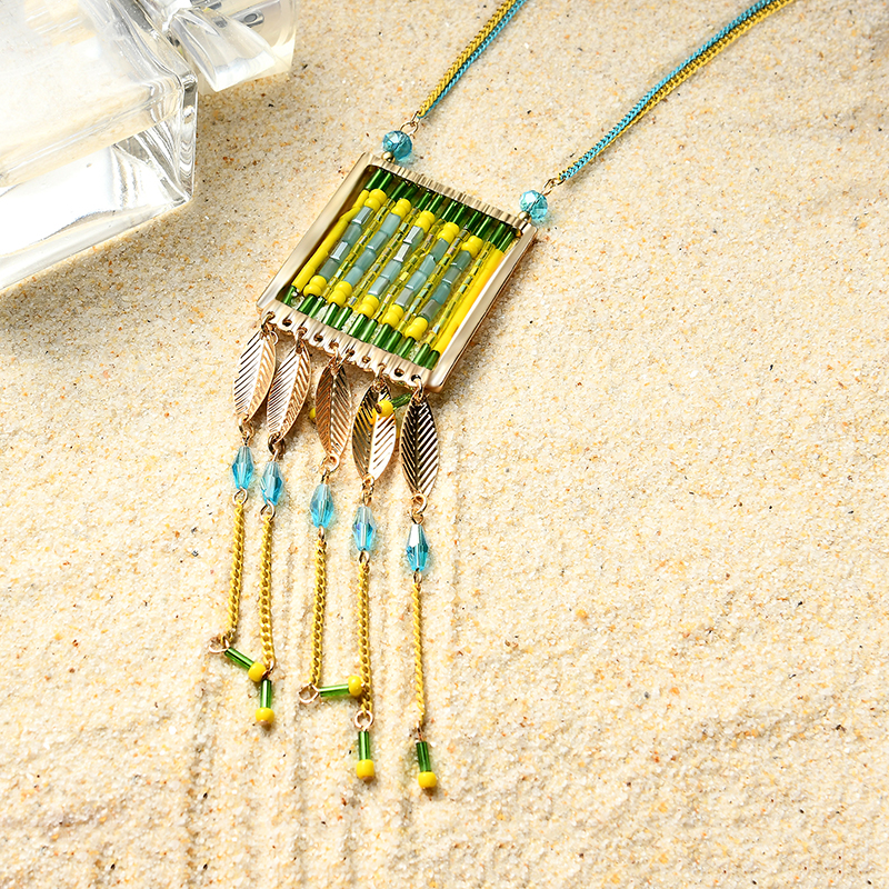 Womens-Bohemian-Long-Necklace-Charm-Tassel-Multicolor-Quartz-Beads-Necklace-1178091