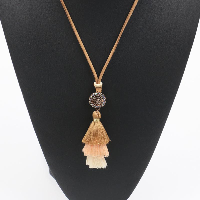 Womens-Bohemian-Necklace-Gradient-Colorful-Tassels-Pendant-Ethnic-Fashion-Necklace-for-Women-1285193