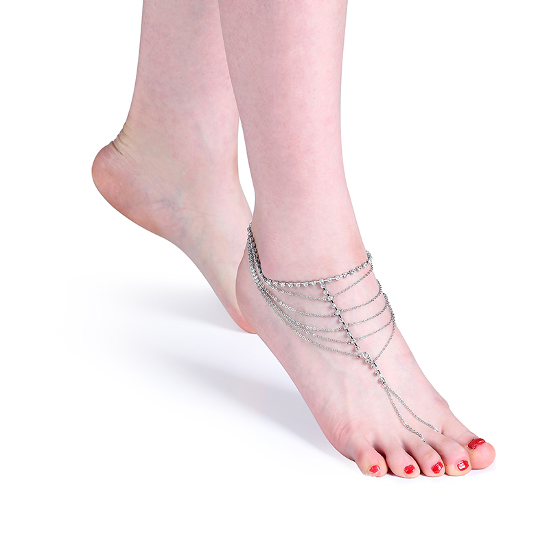 Womens-Simple-Silver-Plated-Anklet-Barefoot-Tassel-Rhinestone-Anklet-1182530
