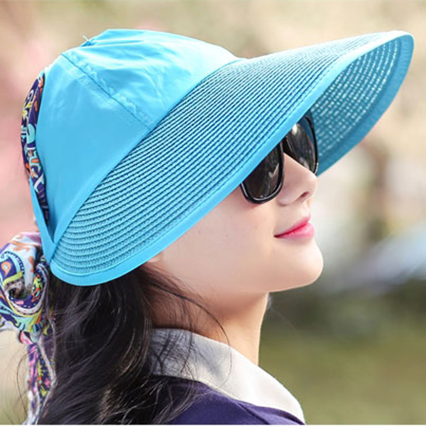 Womens-Summer-Outdoor-Sun-Protective-Empty-Top-Beach-Hat-Wide-Brim-Anti-UV-Gardening-Visor-Cap-1146073