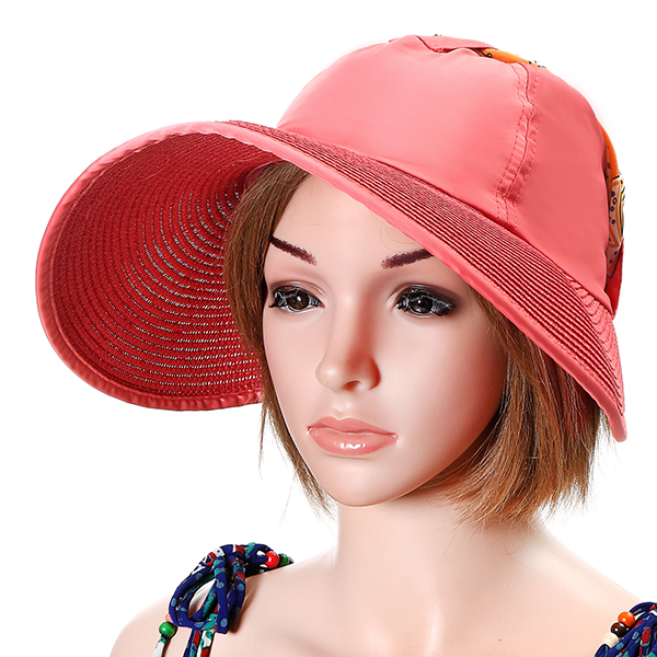 Womens-Summer-Outdoor-Sun-Protective-Empty-Top-Beach-Hat-Wide-Brim-Anti-UV-Gardening-Visor-Cap-1146073