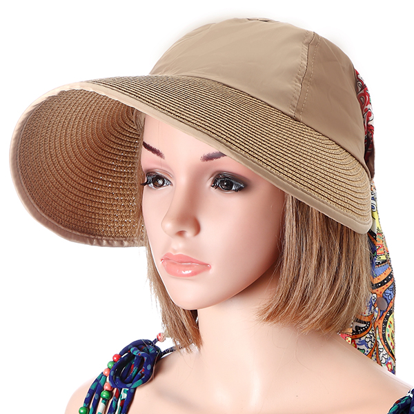 Womens-Summer-Outdoor-Sun-Protective-Empty-Top-Beach-Hat-Wide-Brim-Anti-UV-Gardening-Visor-Cap-1146073