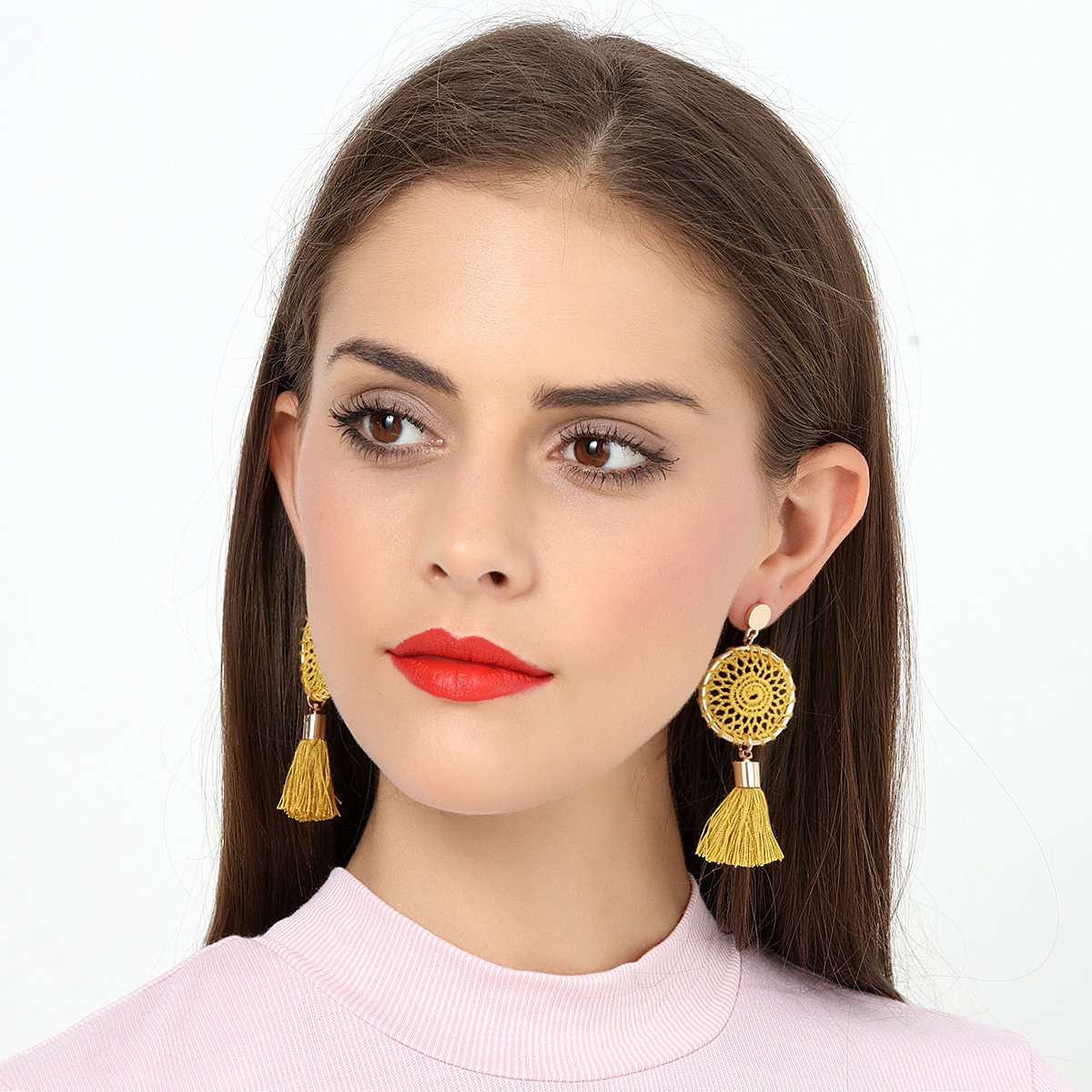 Womens-Trendy-Knitted-Handmade-Long-Tassel-Earrings-Female-Drop-Dangle-Earrings-Jewelry-1258141