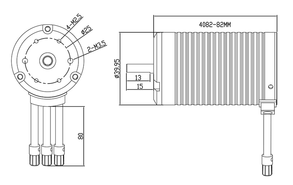 X-Team-3500W-1600KV-Brushless-Motor-For-15-On-road-Buggy-Monster-900mm-1500mm-Rc-Boat-NoXTI-4082-1305207