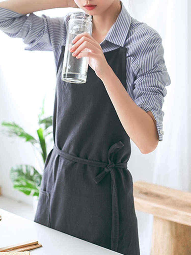 Japanese-Style-Brief-Pure-Color-Cotton-Linen-Aprons-with-Side-Pocket-1364351