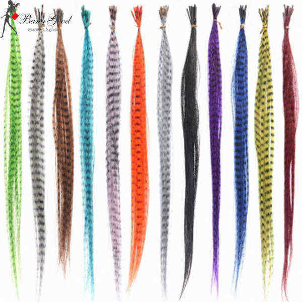 10-Pieces-15-Inch-Grizzly-Rainbow-Synthetic-Fiber-Hair-Extensions-54733