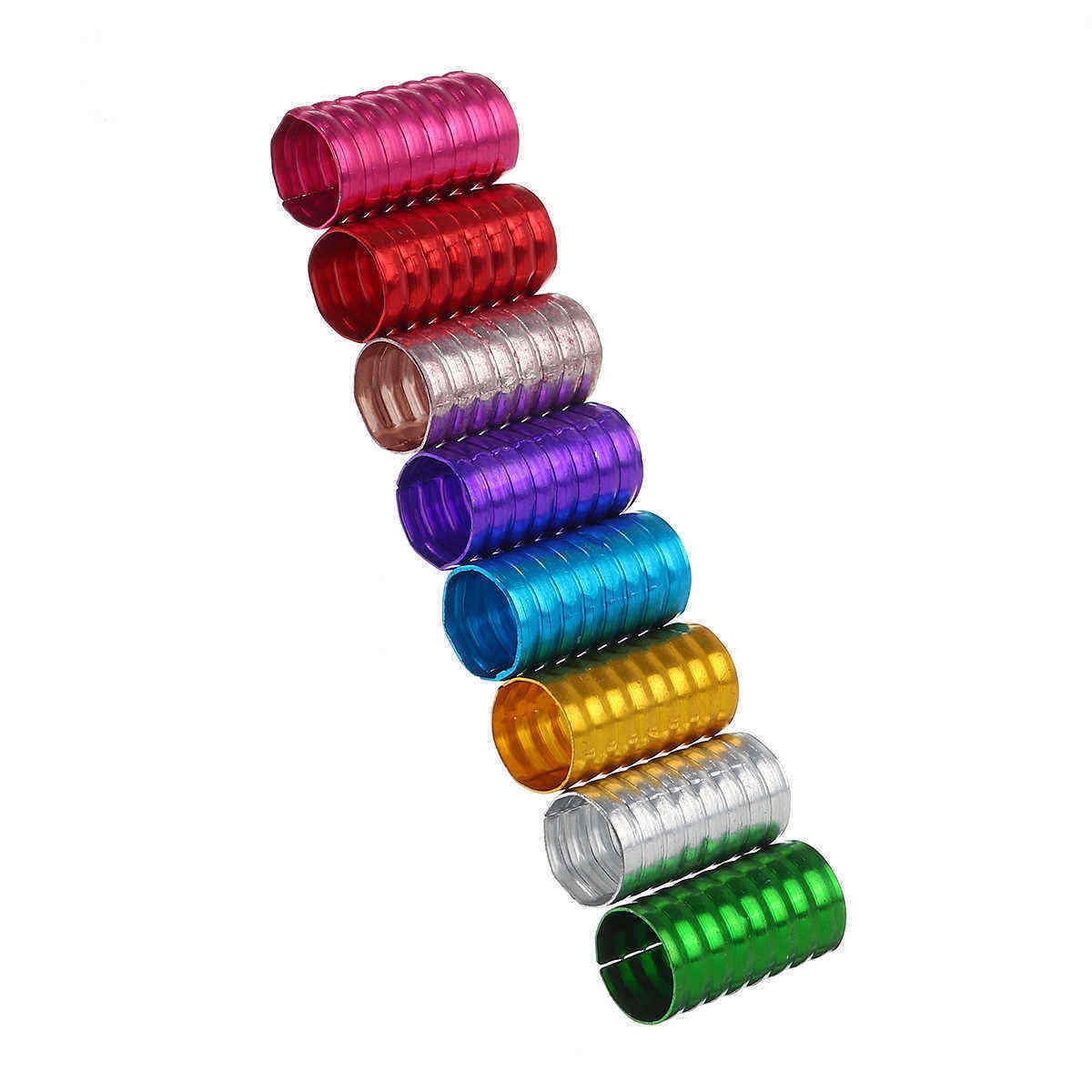 100pcs-Dreadlock-Beads-Spring-Shape-Adjustable-Hair-Braid-Cuff-Clip-Lock-Styling-Tool-1207204