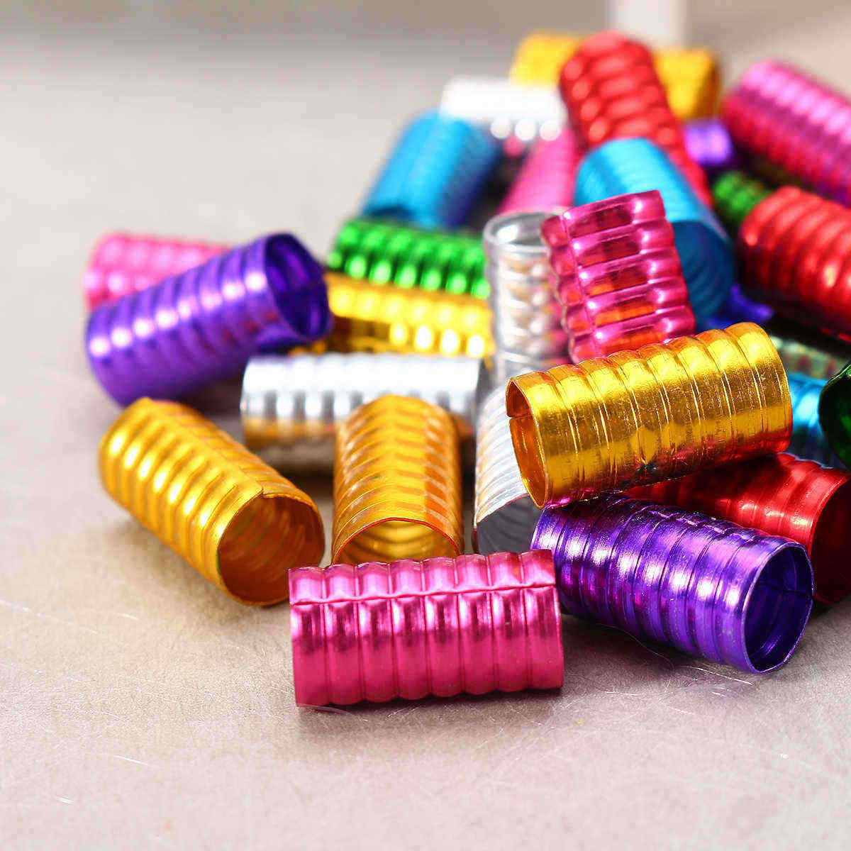 100pcs-Dreadlock-Beads-Spring-Shape-Adjustable-Hair-Braid-Cuff-Clip-Lock-Styling-Tool-1207204