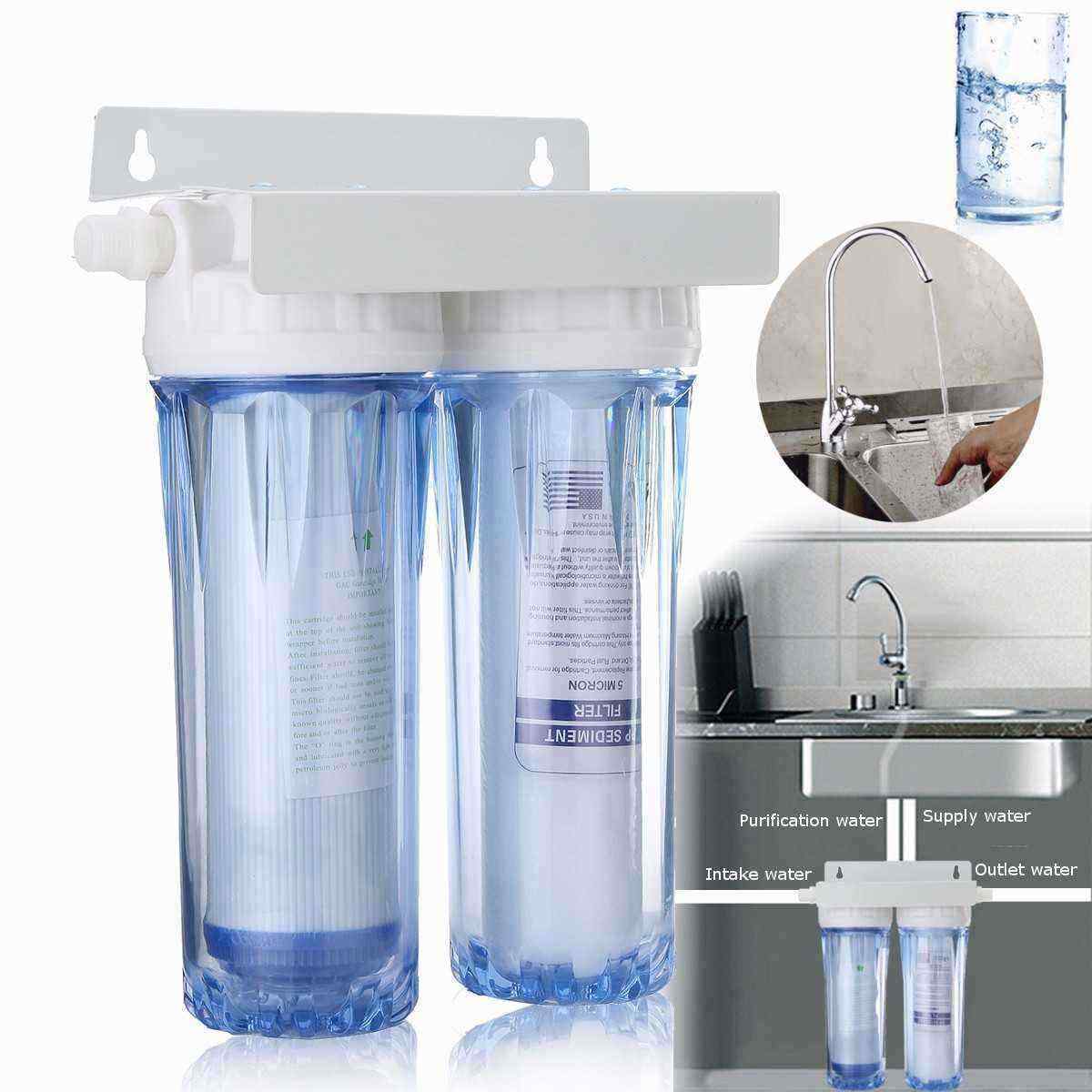 10quot-Dual-Dual-Reverse-Osmosis-Faucet-Tap-Water-Filter-Health-Purifier-Cartridge-Home-Kitchen-1123791